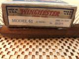 Winchester Mdl 61 Pre 64 .22 SHORT ONLY
*****
RARE
***** - 3 of 15