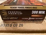 Federal Premium Gold Medal 308 - 2 of 5