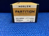 Nosler Partition 270 bullets 130 gr - 2 of 4