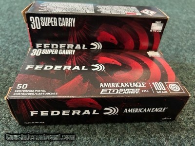 Federal 30 Super Carry Pistol