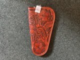 Handgun case leather tooled - 1 of 5