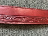 Leather Tooled Western Belt and Holster - 11 of 11