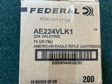 Federal 224 Valkyrie 75 gr FMJ - 2 of 4