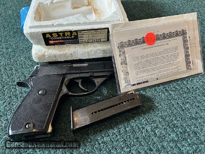 Astra Constable 380 acp