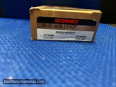 Barnes 30-30 Win 150 gr - Image 6 of 7