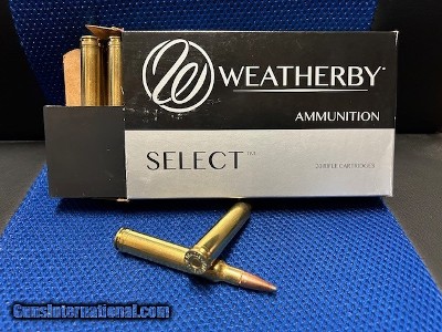 Weatherby 300 Wby Mag 165 gr