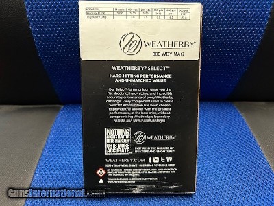 Weatherby 300 Wby Mag 165 gr - Image 5 of 7