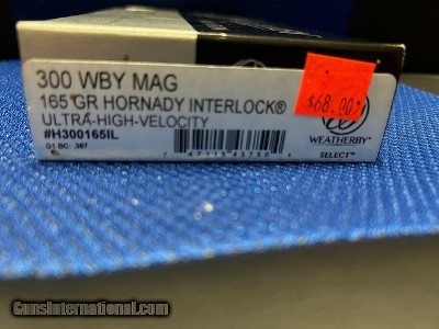 Weatherby 300 Wby Mag 165 gr - Image 4 of 7