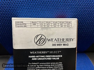 Weatherby 300 Wby Mag 165 gr - Image 6 of 7