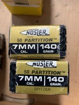 NOSLER PARTITION SPIZER 140, 9MM 115 HP/XTP, SPEER GOLD DOT 165G 40 CAL - 3 of 4