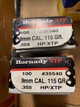 NOSLER PARTITION SPIZER 140, 9MM 115 HP/XTP, SPEER GOLD DOT 165G 40 CAL - 4 of 4