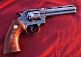 COLT PYTHON Revolver Engraved - 1 of 15