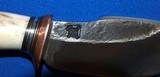James Behring Stag Canoe Knife - Image 5 of 8