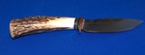 James Behring Stag Canoe Knife - Image 2 of 8