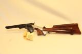 Early Jefferson Davis Rpesenation Commemorative 1851 Navy with Shoulder stock by A.H.F (uberti made) - 1 of 7