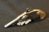 Factory Engraved and Gold washed Otis Smith Revolver - 5 of 7