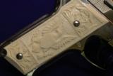 Cased Nickel Model 59 with hand carved ivories - 4 of 10