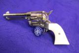 1960 2nd Generation Colt SAA .45 Colt Factory Nickel and scare 4 3/4" barrel - 5 of 8