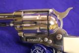 1960 2nd Generation Colt SAA .45 Colt Factory Nickel and scare 4 3/4" barrel - 6 of 8