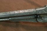 Stunning Engraved Silver Plated Remington New Model Army with Carved Ivories - 18 of 22