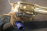 Very Rare 1 of 55 Colt Single Action Army 2nd Generation, Nickle 7.5" .44 Special - 2 of 19
