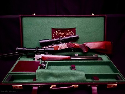 Krieghoff Ultra O/U Rifle With 2 Sets of Barrels