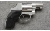 Smith & Wesson 637-2 Airweight With Crimson Trace Grips In The Case. - 1 of 2