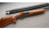 Perazzi MX3 Trap Combo, 34 Inch Top-Single and 29 1/2 Inch O/U In The Case. - 1 of 8