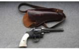 Colt Army-Navy 41 DA Presention Revolver With Holster. - 1 of 5