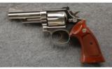 Smith & Wesson Model 19-3 In .357 Magnum, Hard to Find Nickel Finish. - 2 of 3