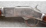 Winchester 1873 Third Model, Factory Engraved and Nickel Plated, .44-40 WCF Excellent Condition with Cody Letter - 6 of 9
