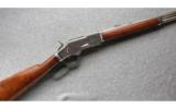 Winchester 1873 Third Model, Factory Engraved and Nickel Plated, .44-40 WCF Excellent Condition with Cody Letter - 1 of 9