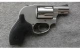 Smith & Wesson 638-3 Airweight .38 Special +P In The Case. - 1 of 3