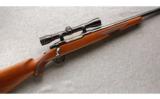 Ruger M77 in .338 Win With Scope, Red Pad, Tang Safety Made in 1978 - 1 of 7