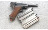 Mauser P.08 S/42 Luger 9MM with 4 Extra Mags. - 1 of 3
