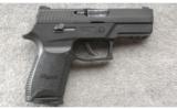 Sig Sauer P250 9MM with .40 Cal Conversion Kit and Case. - 1 of 3