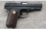 Colt Model 1903 in .32 Rimless in Very Good Condition With Box and Paperwork. Made in 1930 - 1 of 1