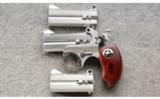 Bond Arms Defender 3 Barrel Set. .45LC/410 Bore, .357 Mag/.38 Special and .22 LR, With Holster in the Case - 2 of 3