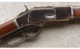 Winchester 1873 Rifle in .44 WCF, 24 Inch Round, Made in 1891, Very Strong Condition. - 2 of 8