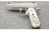 Colt Combat Commander in .45 ACP, Brushed Nickel, 70 Series. - 2 of 2