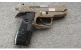 Sig-Sauer M11-A1 Desert Tan 9 MM With Crimson Trace Grips, In The Case. - 1 of 2