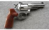 Ruger GP100 Match Champion in .357 Mag/38 Special, .4 1/4 Inch Stainless Like New In Case. - 1 of 2
