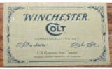 Colt Single Action Army/Winchester 94 Collector Set As New In Display Case. - 2 of 4