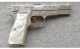 Browning Hi-Power Renaissance 9MM Round Hammer in Leatherette Case. - 1 of 4