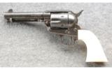 Uberti Single Action Army Antiqued With Steer Head Grips, .45 Long Colt. - 2 of 2