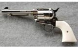 Uberti Single Action Army .45 Long Colt, Nickel Finish. - 2 of 2
