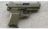 H&K 45C in .45 ACP, Military Green in the Case, 2 Extra Mags - 1 of 2
