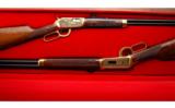 Winchester Matched Set 1-1000 .22 Mag/.30-30 Win ANIB With Display Case - 1 of 9