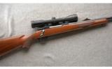 Ruger M77 in .300 Win Mag with sights and a Zeiss Diavari Scope. - 1 of 7