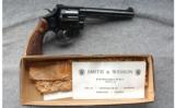 Smith & Wesson Model K-22 Masterpiece 48-2 in .22 Magnum With Box and Paperwork. - 4 of 4